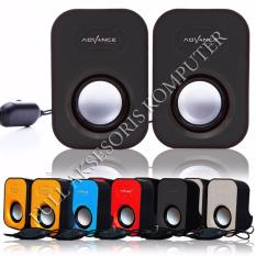 ADVANCE Speaker USB Duo-026 - Hitam