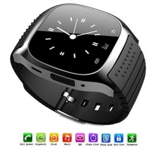 Agkey Wearable Smartwatch Smart Bluetooth Watch Menyentuh Layar LED Light Tampilan Watch dengan Dial Panggilan Jawaban Music Player untuk IOS IPhone Android Smartphone Pria dan Wanita Festival Birthday Gift (Hitam) -Intl