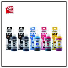 Paket Hemat 5 Botol Tinta Epson 664 Aiflo L100 L200 L350 100ml