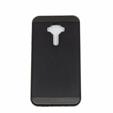 AIMI Hard PC + Silicone Protector Back Cases for Asus Zenfone 3 Ukuran 5.2 inch / ZE520KL - Hitam