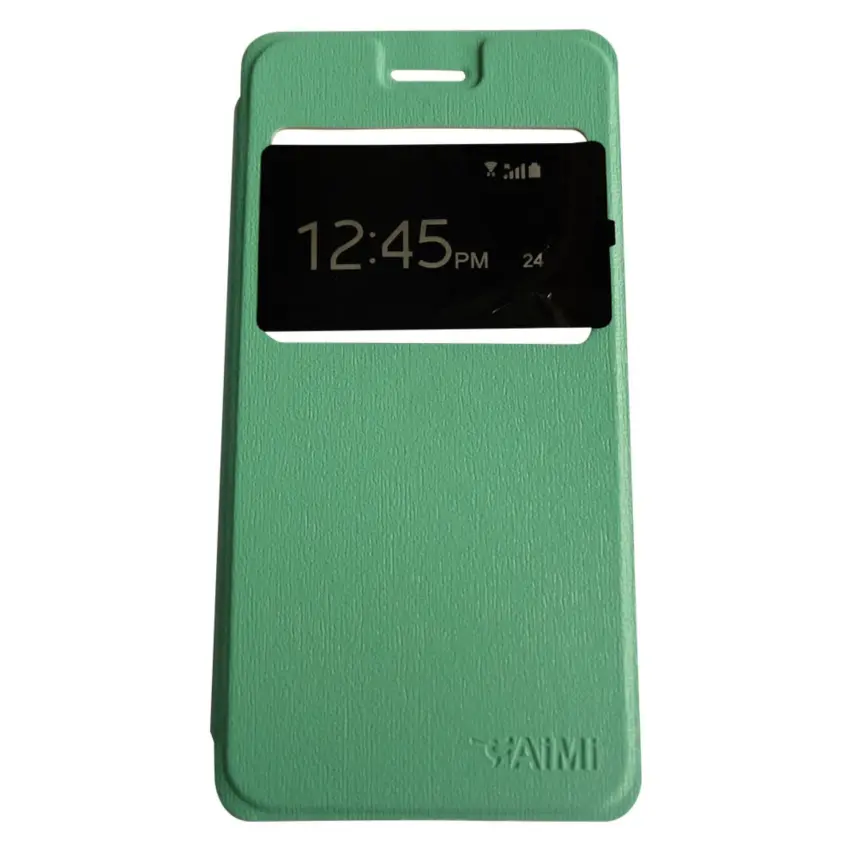 Harga aimi leather case sarung kulit for oppo a39 flipshell flipcover flip cover kulit sarung case