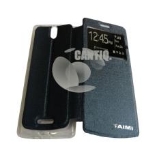 Aimi Oppo Mirror 3 / Oppo R3007 Flipshell / Flip Cover Oppo Mirror 3 / Leather Case / Sarung Case / Sarung Handphone - Biru Tua