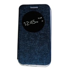 Aimi Leather Cover for Asus Zenfone 3 5.2 inch ZE520KL / Flipshell / Flip Cover Asus Zenfone 3 5.2 inch ZE520KL / Leather Case Asus Zenfone 3 5.2 inch ZE520KL / Casing Asus Zenfone 3 5.2 inch ZE520KL / Case Zenfone 3 5.2 inch - Biru Tua