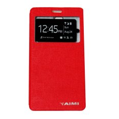 Aimi Oppo A51T / A51W/ Mirror 5 Flipshell / Flipcover / Sarung Case - Merah