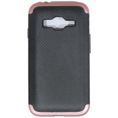 Aimi Slim Case For Samsung Galaxy J1 Mini Prime V2 Ukuran 4.0 inch Hardcase Polycarbonate + Softcase Hybrid Series Original Hardcase Backcase / Casing Handphone  - Pink