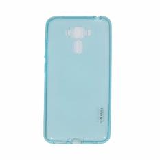 Aimi Ultrathin Case Asus Zenfone 3 Laser 5.5 ZC551KL Luxury Softcase Anti Jamur Air Case 0.3mm / Silicone Asus Zenfone 3 Laser 5.5 ZC551KL / Soft Case / Silikon / Case Hp / Jelly Case / Softshell - Biru Transparant