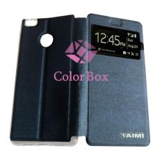 Aimi Xiaomi MI 4S / Xiaomi MI4S Flip Cover / Flipshell Aimi Xiaomi MI 4S / Leather Case / Sarung HP Xiaomi - Biru Tua