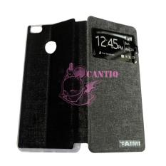 Aimi Xiaomi MI 4S / Xiaomi MI4S Flip Cover / Flipshell Xiaomi MI 4S / Leather Case / Sarung HP Xiaomi - Hitam