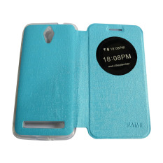 Aimi sarung dompet Zenfone C ZC451CG Flipshell/ Flipcover / Sarung Case - Biru Muda