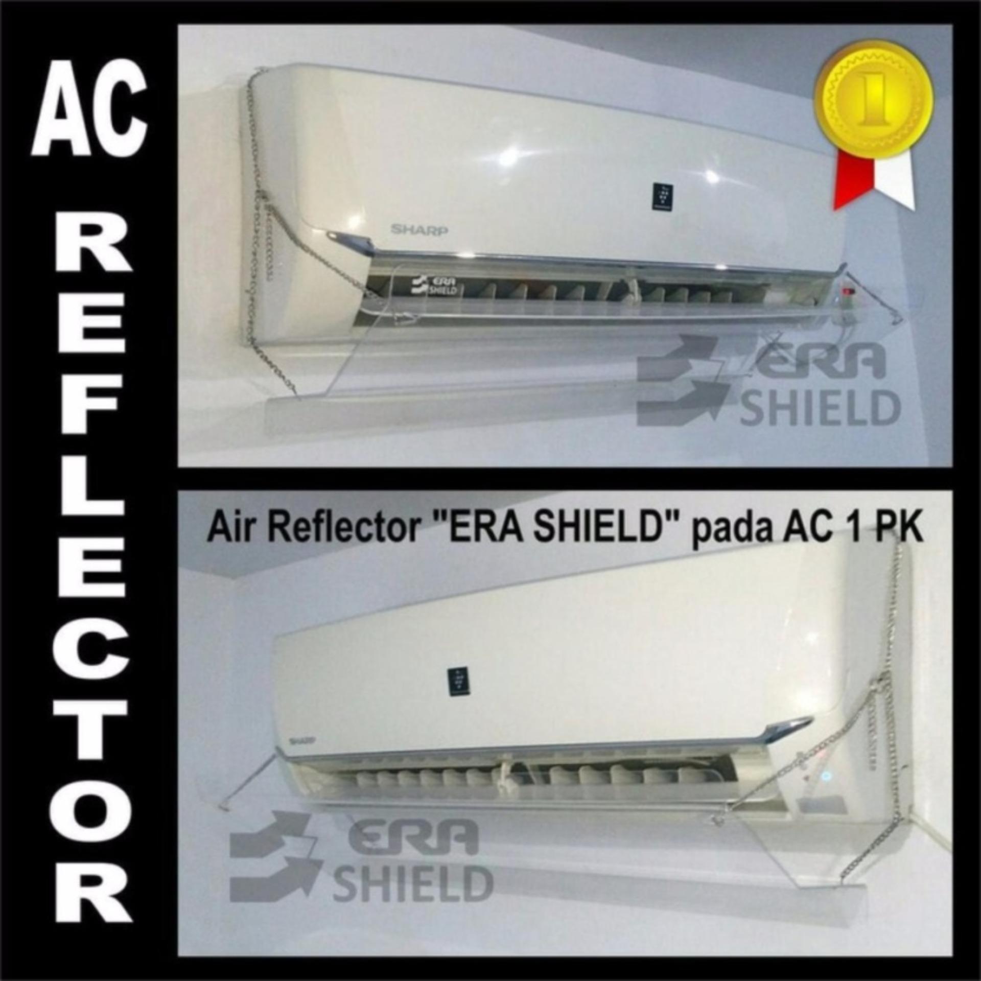 Air Conditioner Acrylic Reflector Penghalang Penahan Udara Shield Talang AC 90 cm