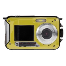 Airsky Ganda Layar HD 24MP Anti-Air Digital Camera1080P DV 16X Zoom Kuning-Internasional