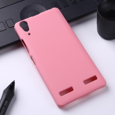 AKABEILA Minyak Berlapis Karet Kasus Telepon untuk Lenovo K3 A6000 Plus K30-T A6010 + Lemon K3 A6000 A6000 + A6010 Plus 5.0 Inch Meliputi Phone Back Plastik Telepon Matte Case Bag Perumahan Protector Shell Hood-Intl