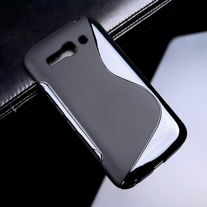 AKABEILA S Line Back Cover Case untuk OneTouch Pop C9 5.5 Inch Lembut Silicone Ponsel Kasus untuk 7047 OT7047D OT 7047 7047D Sline TPU Shell Bumper-Internasional