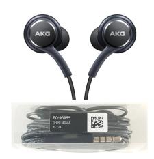 AKG Headset / Handsfree In Ear Earphone Jack 3.5mm For Samsung Galaxy S8 S8+ - Hitam