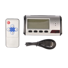 Alarm Clock DVR Kamera Video Spy Cam Keamanan Tersembunyi Motiondetection Perekam 1280x720-Internasional