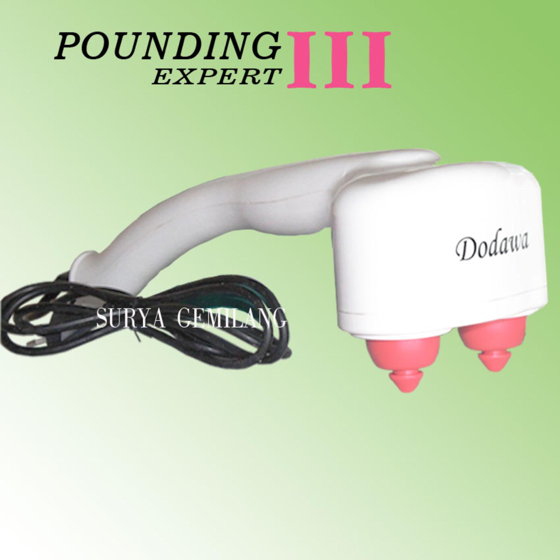 Alat Pijat Elektrik Pounding Expert 111 Alat Pijat Dolpin Besar 2 Mata Alat Teraphi Kesehatan