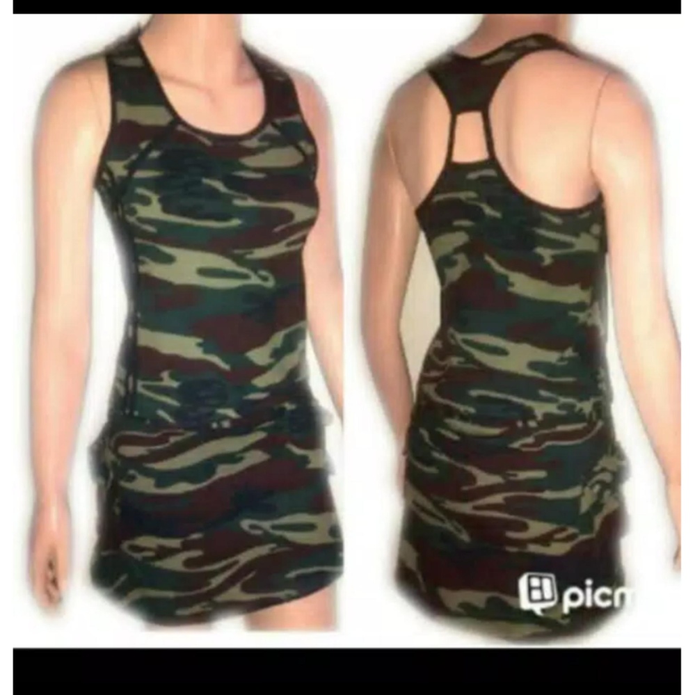 Aleizha Baju Senam Rok Army
