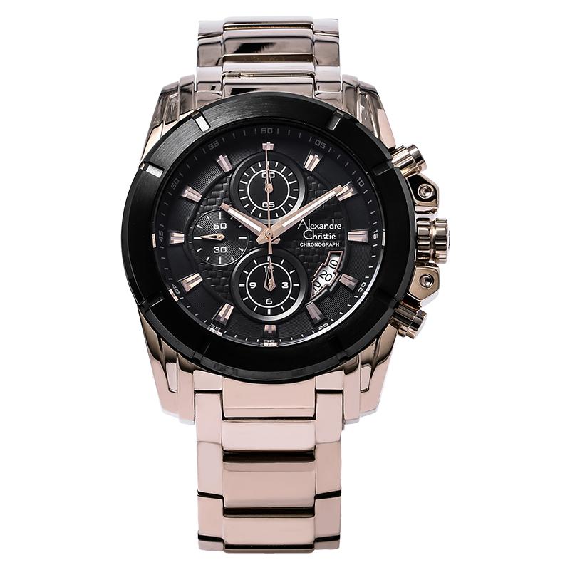 Alexandre Christie AC 6226 MCBCABA Jam Tangan Pria Stainless Steel Bracelet