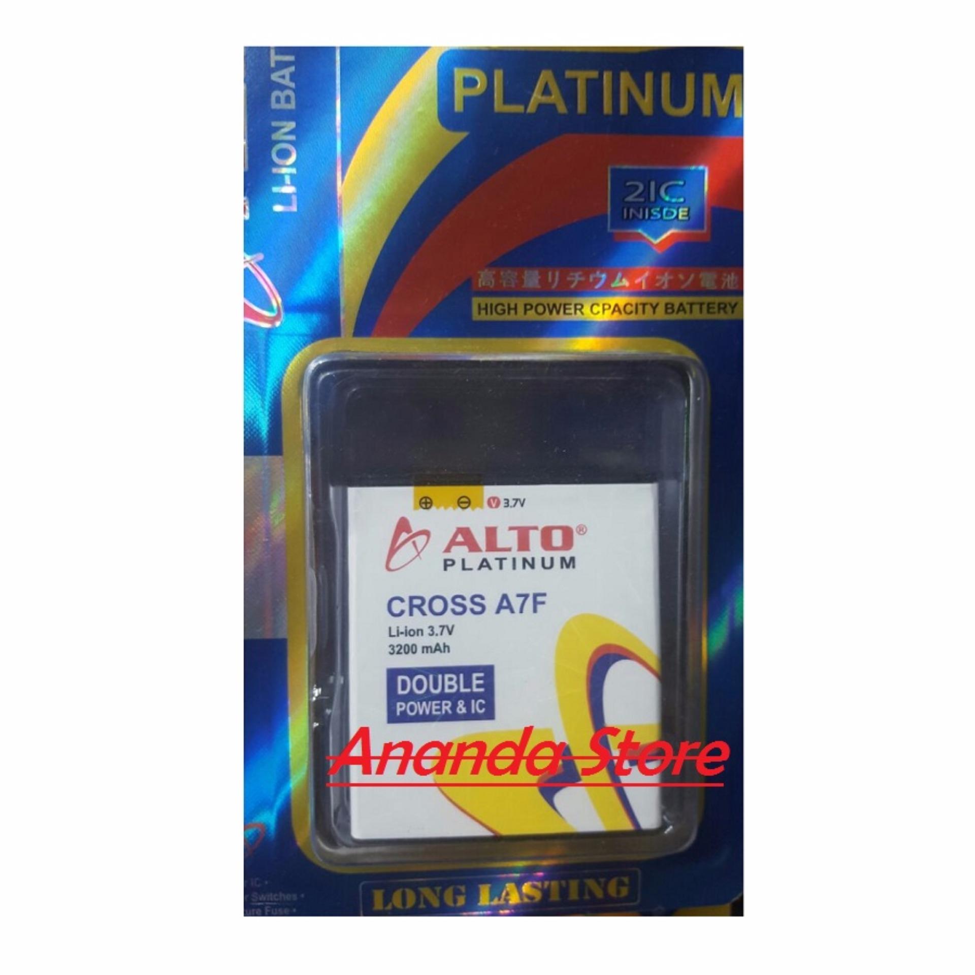 ALTO Baterai Double Power & Ic For EVERCROSS A7F [3200 mAh]