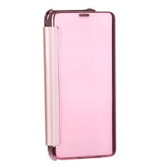 Aluminium Cermin Logam Case Cover Kulit untuk Samsung S8 Berbagai Ponsel (Rose Emas)-Intl