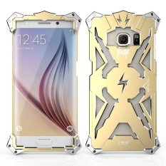 Aluminium Logam Thor Kembali Cover Case untuk Samsung Galaxy S7 Edge (Emas)-Intl