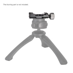 Andoer 38mm Aluminium Screw Knob Mini Quick Release Clamp Kompatibel dengan Arca Swiss untuk 38mm QR Plate- INTL