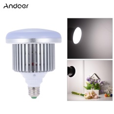 Andoer 50 W 5500 K 72 Manik-manik E27 Socket Photo Video Studio Continuous Daylight Fill-in Softbox Lampu Fotografi Light Bulb untuk DSLR Kamera & Smartphone Shooting-Intl