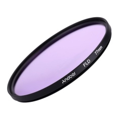 Andoer 77 Mm UV + CPL + FLD + Nd (ND2 ND4 ND8) kit Filter Fotografi Set Ultraviolet Circular-Polarisasi Neon Kepadatan Netral Filter untuk Nikon Canon Sony Pentax DSLR-Intl