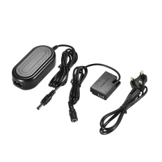 Andoer ACK-E18 AC Sumber Daya Listrik LP-E17 Adaptor Dummy Kamera Pengisi Daya untuk Canon 200D 800D 760D 750D 77D M6 M5/ rebel T7i T6s T6i 8000D Kiss X8i DSLR-Internasional
