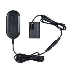 Andoer ACK-E6 Catu Daya AC LP-E6 LP-E6N DC Coupler Dummy Adaptor Kamera Pengisi Ulang Daya untuk Canon EOS 5DS 5DS R 5D MARK II III IV 60D 60Da 6D 70D 7D 7D Mark II 80D DSLR-Internasional