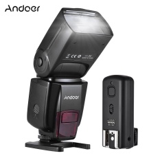 Andoer AD560 IV 2.4G Wireless Universal On-camera Slave Speedlite Flash Light GN50 with Flash Trigger for Canon Nikon for Sony A7/ A7 II/ A7S/ A7R/ A7S II DSLR Cameras - intl
