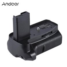Andoer BG-1H Vertikal Grip Compatible With 2 * LP-E10 For Canon EOS 1100D 1200D 1300D/Rebel T3 T5 T6 /Kiss X50 X70 DSLR Kamera Outdoorfree