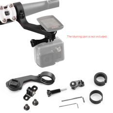 Andoer Bike Mount Holder Handle Bar Komputer Mount Kit 25.4mm/31.8mm untuk CATEYE CC-PA100W/500B CC-RD310W /410DW/420DW/430DW/500B CC-VT210W/220 W CC-MC200W CC-GL11/51 CC-PD100W untuk GoPro/ Sony/Garmin VIRB X & XE untuk SJ Cam Aksi Kamera Outdoorfree