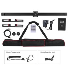 Andoer C3 1m/3.3ft Electric Control Time Lapse Photography Video DSLR Camera Slider Motorized Stabilizer Track Dolly Rail for Canon 7D,7DII,6D,50D,5DII,5DIII,5DS,5DSR,80D,760D,750D,700D,70D,650D,600D,60D,550D DSLR - intl