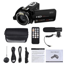 Andoer HDV-Z20 1080 P Full HD 24MP Wifi Digital Kamera Video Camcorder dengan Mikrofon Eksternal 3.0 