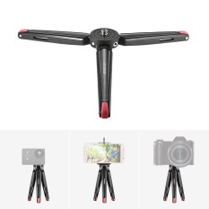 Andoer Mini Handheld Travel Desktop Tripod Camera Stand Holder Aluminum Alloy 11Lbs Load Capacity for Canon Nikon Sony DSLR for iPhone X 8 7s Plus Smartphone for GoPro 6 5 4 Action Sports Camera - intl