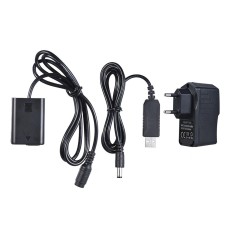 Andoer NP-FW50 Dummy + 5 V 3A USB Power Kabel Adaptor dengan Colokan Listrik Pengganti AC-PW20 untuk Sony NEX-3/5 /6/7 Seri A33 A37 A35 A55 A7 A7R A7II A6000 A6300-Intl