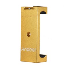 Andoer tripod Ponsel Mount Adaptor Bracket Holder Clip dengan Sepatu Dingin untuk IPhone X 8 7 6 S 6 5 Plus untuk Samsung Sony Smartphone-Intl