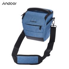 Andoer Portable DSLR Camera Shoulder Bag Sleek Polyester Camera
Case for 1 Camera 1 Lens and Small Accessories for Canon Nikon Sony
Fujifilm Olympus Panasonic