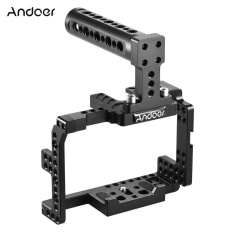 Andoer Pelindung Kamera Video Kandang Pelindung Penstabil W/Handle untuk Sony A7II A7RII A7SII A7S A7R A7 Ildc Mirrorless Camcorder -Intl