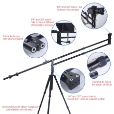 Andoer VS-200 6.0ft Foldable Dapat Diperpanjang Kompak Mini DSLR Kamera Video DV Fotografi Crane Lengan Layar Topang untuk Nikon Canon Sony Olympus kamera Pentax Max. kapasitas Beban 5Kg/11Lbs-Intl