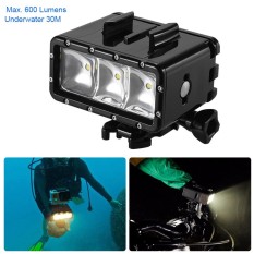 Andoer Anti-Air LED Menyelam Video Fill-Dalam Ringan Lampu Spotlight 3 Mode Di Bawah Air 30 M untuk GoPro Hero SJCAM xiaomi Yi Olahraga Kamera Aksi-Internasional