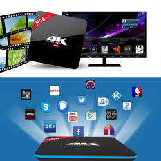 Android TV Box Multimedia Player Pemutar Media Streaming Konfigurasi Tinggi TV Android BOX IPTV Dukungan 4 K Android 6.0 Set Top Box