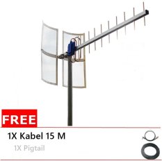 Antena Yagi 75dbi Modem Prolink PCM100 High Extreme 4G LTE / 3G EVDO