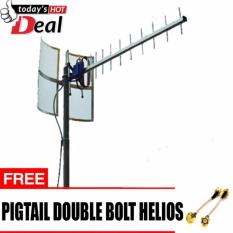 Antena Yagi txr 185 Penguat Sinyal BOLT Helios BL100