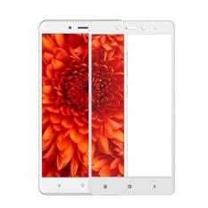Anti Gores Kaca Full Layar 2.5D For Xiaomi Redmi Note 4X Tempered Glass List Warna - Putih