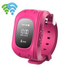 Jam Tangan Pintar Anti-kehilangan Anak GPS Positioning Bluetooth untuk Android Merah
