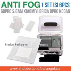 Antifog Patch Xiaomi Yi Action Cam / Anti Embun 6 Pcs - AFA6P