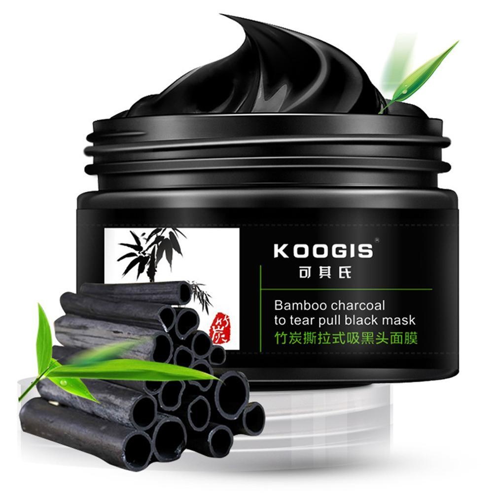 Aoyou Arang Bambu Robek Tarik Hitam Masker Bincul Hitam Penghilang Jerawat Dalam Pembersihan Masker Wajah Hidung-Internasional