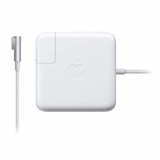Apple Adaptor Charger Magsafe 1 - 85 W untuk MacBook Model Tip L - Putih
